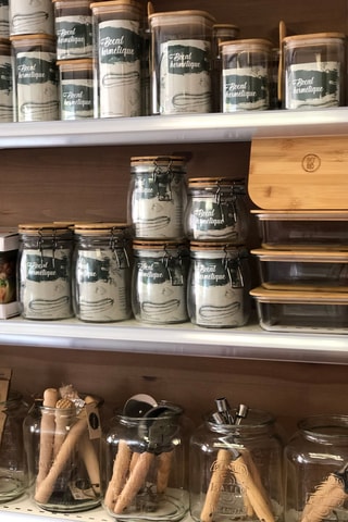 2 tarros de vidrio de borosilicato Bobio - 45 cl