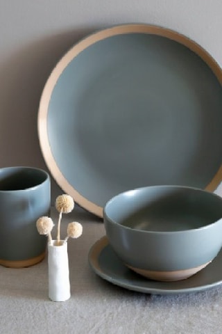 6 platos hondos de porcelana Eslov - 20 cm