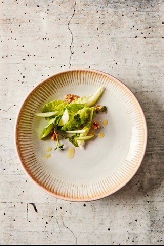 Plato hondo de gres Listra Beach - 21 cm