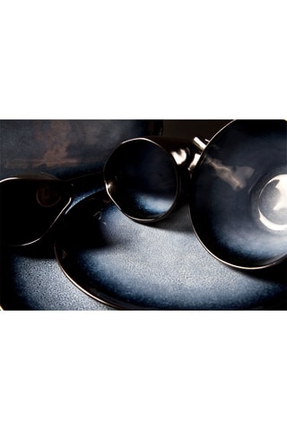 Plato hondo de gres Sapphire - 19,5 x 16,5 cm