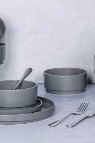 Vajilla de gres Alto - 12 piezas