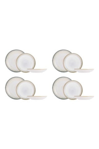 Vajilla de gres Listra Ocean - 18 piezas