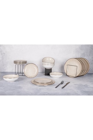 Vajilla de gres Murano - 18 piezas