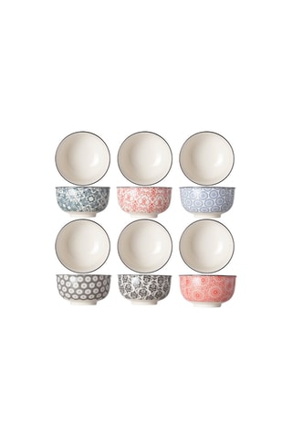 Vajilla de gres Déliro - 18 piezas