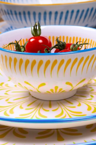 Vajilla de porcelana Kyoto - 18 piezas