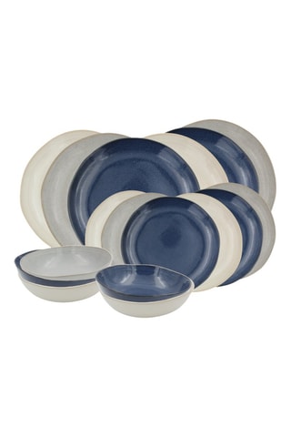 Vajilla de cerámica Oia - 18 piezas