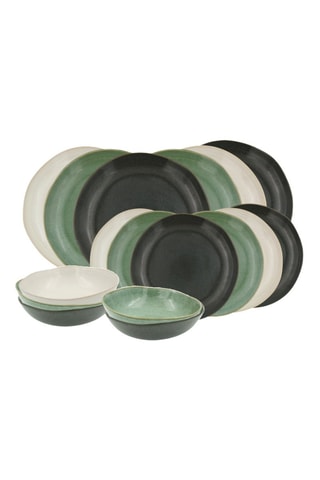 Vajilla de cerámica Mila - 18 piezas