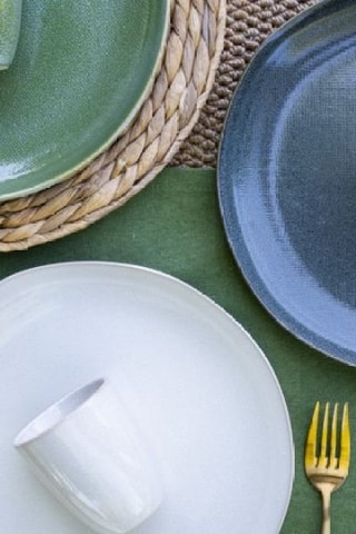 Vajilla de cerámica Mila - 18 piezas