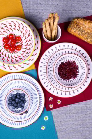 Vajilla de porcelana Kyoto - 30 piezas 