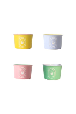 Vajilla de cerámica Gelatéria - 8 piezas