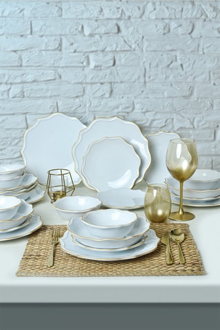 Vajilla de gres - 24 piezas