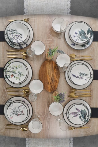 Vajilla de cerámica - 
24 piezas