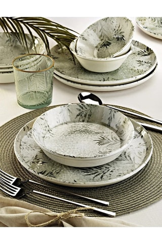 Vajilla de porcelana - 12 piezas