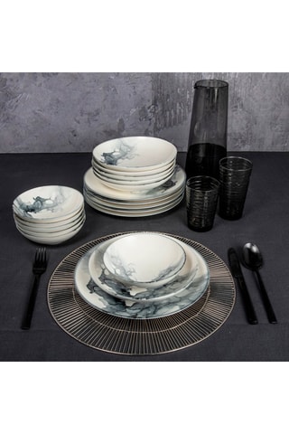 Vajilla de porcelana - 24 piezas