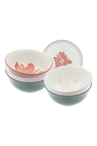 Vajilla de porcelana Hanae - 18 piezas