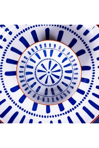 Vajilla de porcelana Santorin - 18 piezas