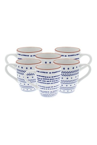 Vajilla de porcelana Santorin - 30 piezas