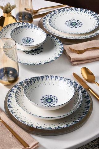 Vajilla de porcelana - 24 piezas