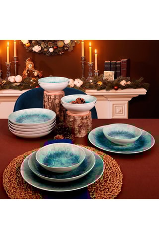 Vajilla de porcelana - 18 piezas