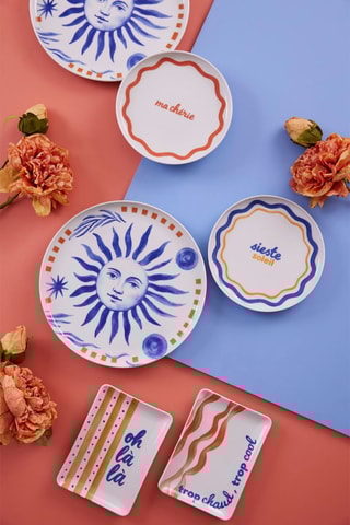 Vajilla de porcelana - 12 piezas