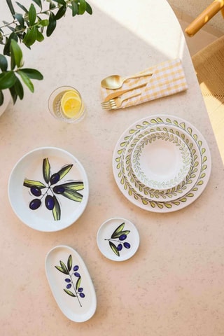 Ensaladera de cerámica - 23 × 6 cm