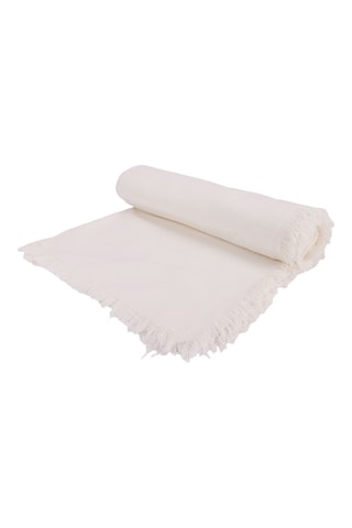 Mantel rectangular - Blanco - 250 x 140 cm