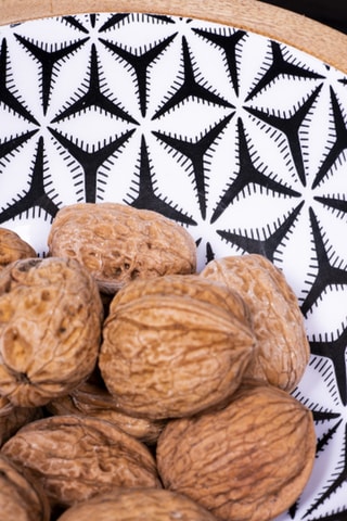 Vajilla para ensalada de madera de mango