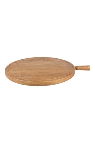 Tabla para pizza de madera de roble - 50 cm