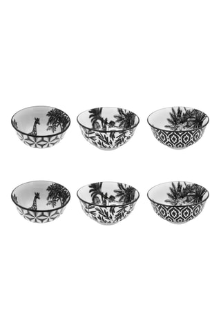 6 boles de porcelana - 50 cl