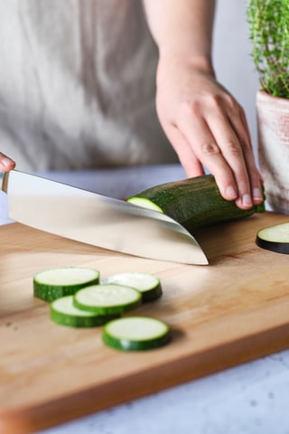 Cuchillo cocinero de acero inoxidable - 18,5 cm