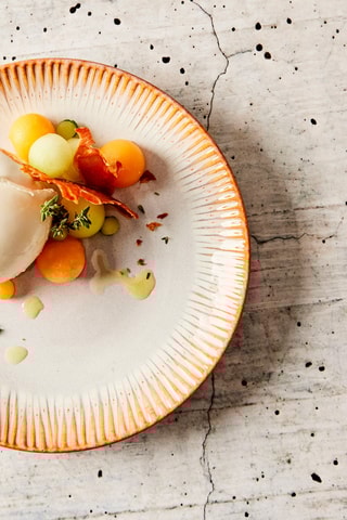 Plato llano de gres- 20,8 cm