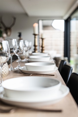 Plato hondo de porcelana - 21 cm