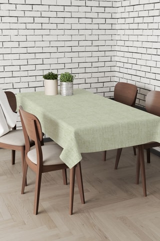 Mantel rectangular - Verde agua - 140 x 140 cm