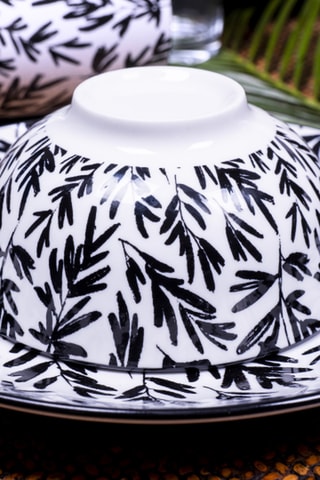 Vajilla de porcelana - 18 piezas