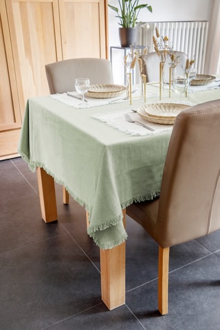 Mantel rectangular - Verde - 250 x 140 cm