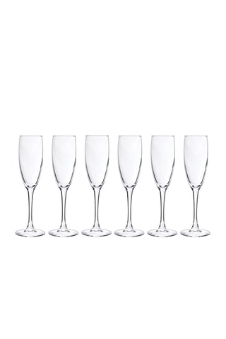 6 copas de champán - 19 cl
