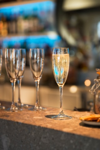 6 copas de champán - 19 cl