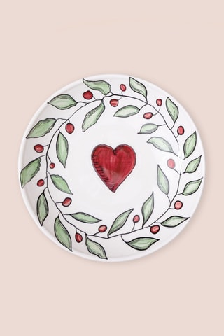 6 platos hondos de cerámica - 20 cm