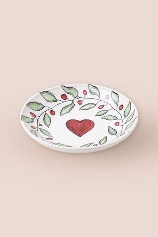 6 platos hondos de cerámica - 20 cm