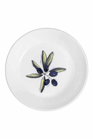 6 platos llanos de cerámica - 20 cm