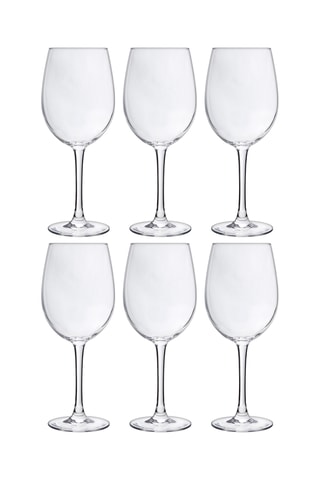 6 copas de vino - 48 cl