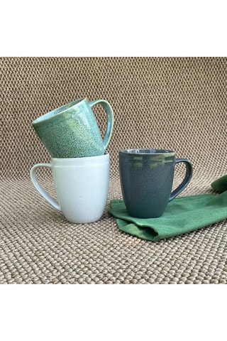 6 tazas de cerámica 