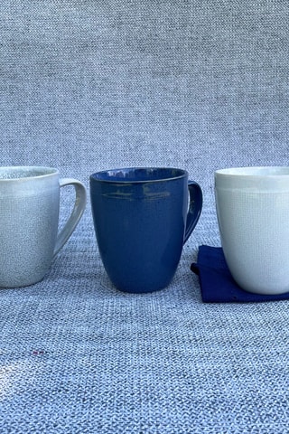 6 tazas de cerámica 