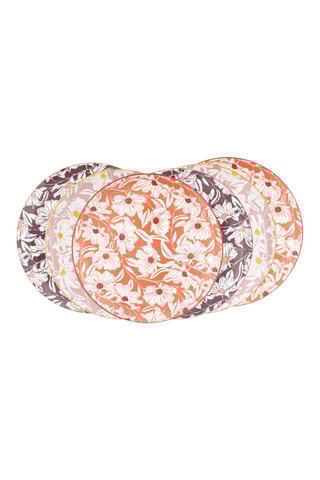 6 platos llanos de porcelana - 20,3 cm