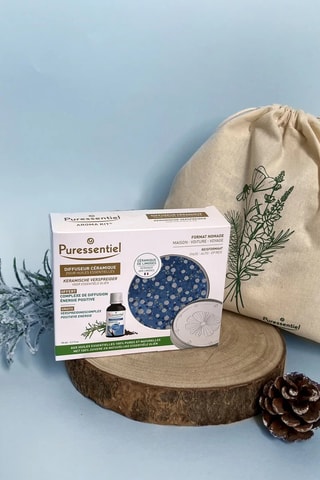 Diffusore ciottolo portatile e mini diffusore energia positiva - 10 ml