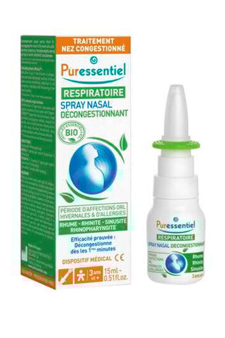 2 x Sprays nasal décongestionnant aux huiles essentielles - 15 ml