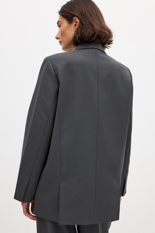 Giacca in lana - Grigio scuro