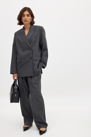 Giacca in lana - Grigio scuro