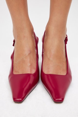 Décolleté in vernice - Rosso