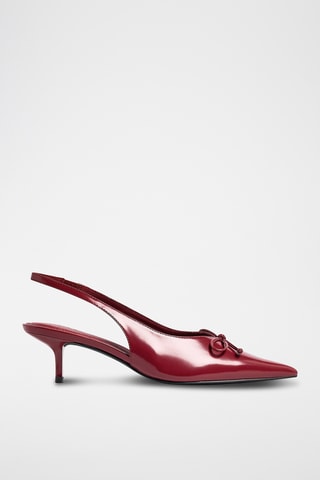 Décolleté in vernice - Rosso